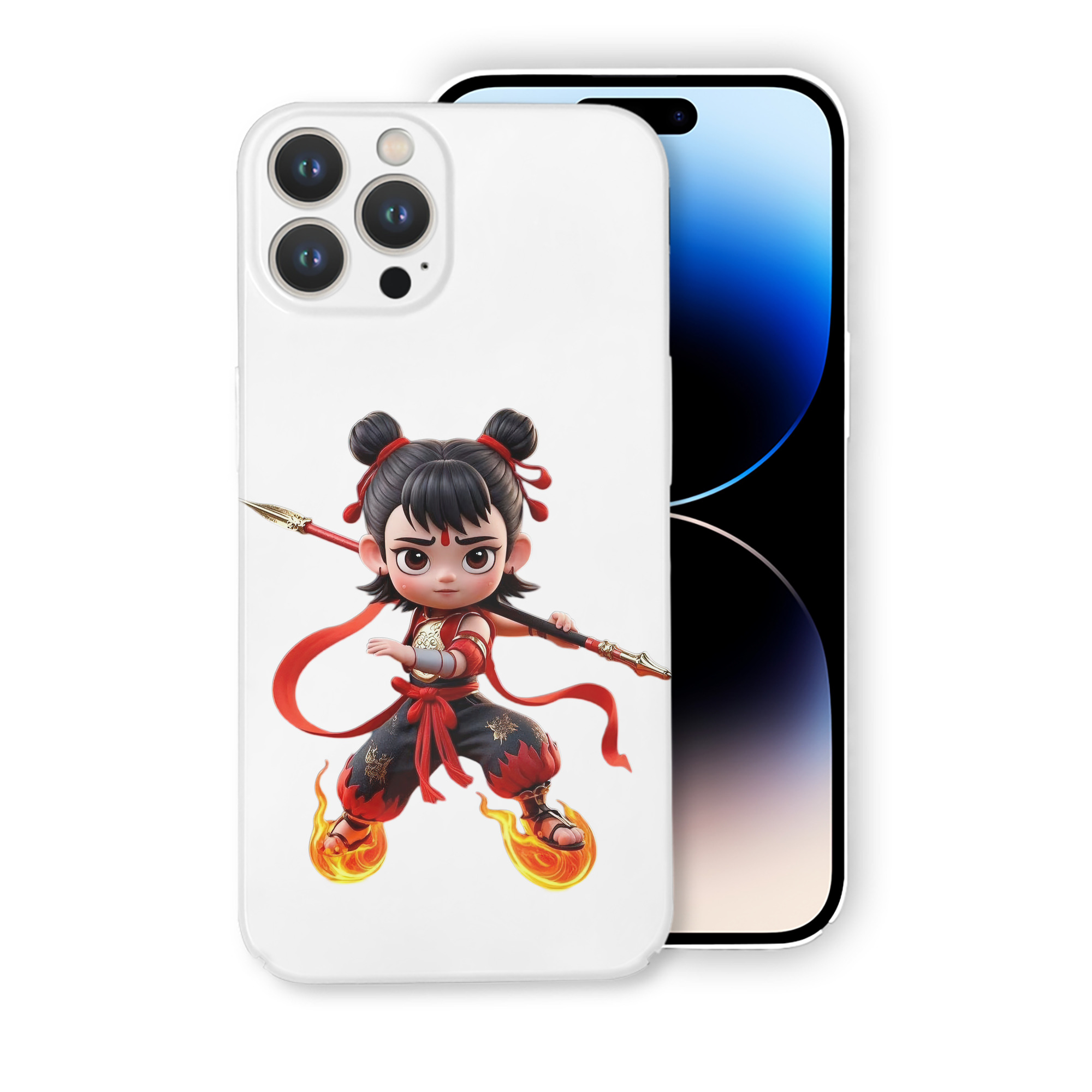 （画像用） Ne Zha 2 ナタ 魔童の大暴れ 【iPhone 14シリーズ対応】ハードケース
